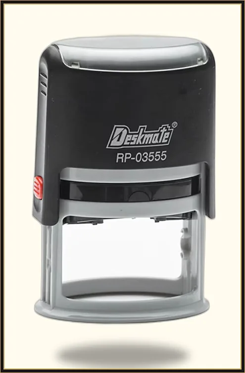 Custom-engraved stamp die, Riyadh